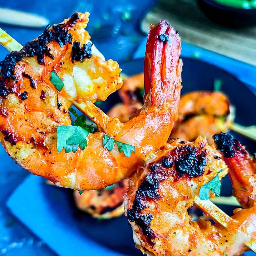 Grilled shrimp