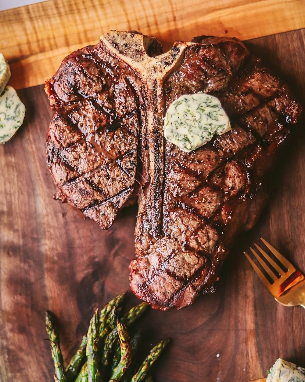 Prime T-bone from the grill